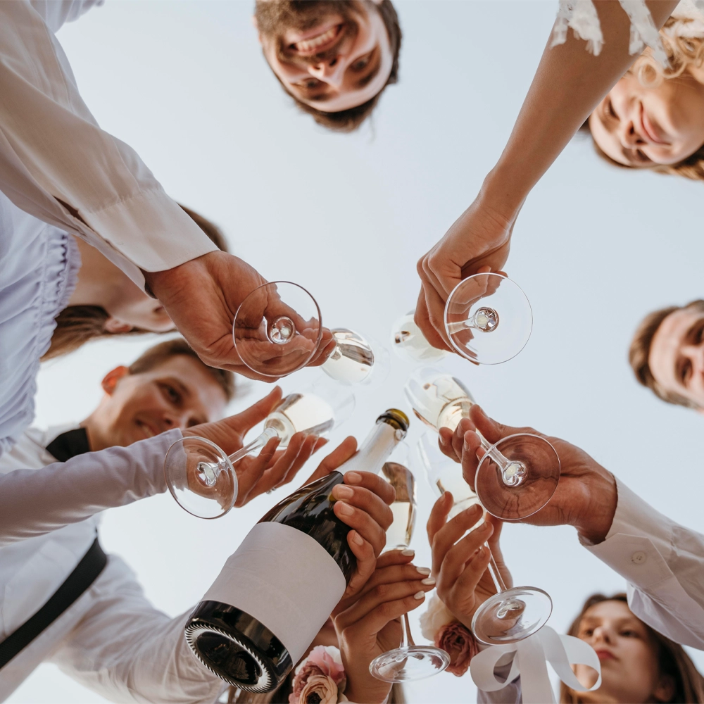 Euer Sektempfang für Eure Hochzeit